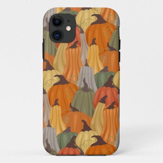 Gezellige pompoenen Case-Mate iPhone case (Achterkant)