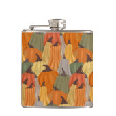 Gezellige pompoenen heupfles (Voorkant)