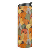 Gezellige pompoenen thermosbeker (Gedraaid links)