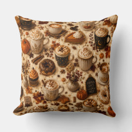 Gezellige Pumpkin Spice Koffiemok | Herfst Fall La Kussen