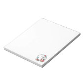 Gezellige Puppy Dromen - Warme Chocolade en Kerstm Notitieblok (Linkerzijde)