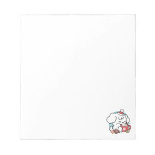 Gezellige Puppy Dromen - Warme Chocolade en Kerstm Notitieblok