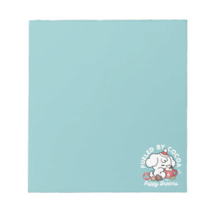 Gezellige Puppy Dromen - Warme Chocolade en Kerstm Notitieblok