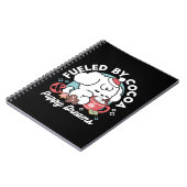 Gezellige Puppy Dromen - Warme Chocolade en Kerstm Notitieboek (Linkerzijde)