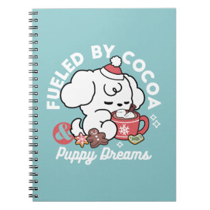 Gezellige Puppy Dromen - Warme Chocolade en Kerstm Notitieboek
