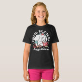Gezellige Puppy Dromen - Warme Chocolade en Kerstm T-shirt (Voorkant volledig)