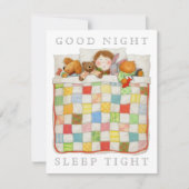 GEZELLIGE QUILT 4.25x5.5 Blank Platte Kaart (Voorkant)