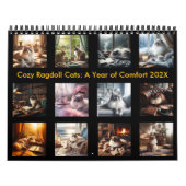 Gezellige Ragdoll Cats: een jaar van comfort 2025 Kalender (Hoes)