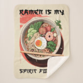 Gezellige Ramen-Theme Deken voor Ramen Lover (Voorkant)