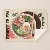Gezellige Ramen-Theme Deken voor Ramen Lover (Voorkant (horizontaal))