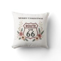 Gezellige Route 66 Kerst Bloemendecoratie 