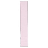 Gezellige roze geruite tafelloper elke dag dineren (Voorkant)