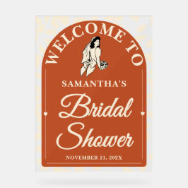 Gezellige rustieke val laat Vrijgezellenfeest welk Acryl Bord