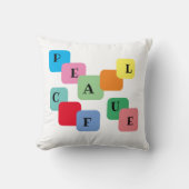 Gezellige rustige nachten | Premium zacht Sierkuss Kussen (Voorkant)