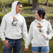 Gezellige Safari Kerstmis, op maat Hoodie