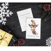 Gezellige Safari Kerstmis, op maat Kaart