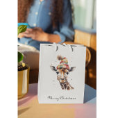 Gezellige Safari Kerstmis, op maat Medium Cadeauzakje