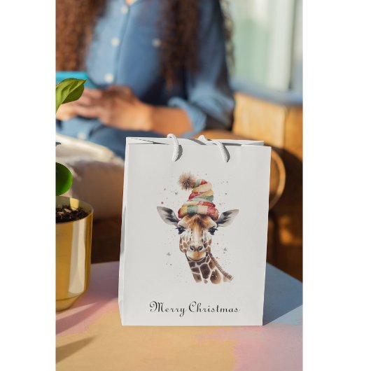 Gezellige Safari Kerstmis, op maat Medium Cadeauzakje