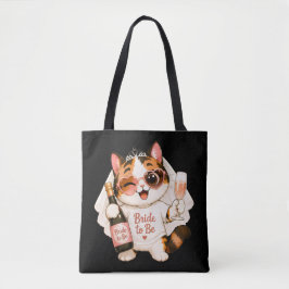 Gezellige Schattige Lapjeskat Bruid te zijn Tote Bag