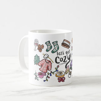 Gezellige Seizoen Mok, Illustratie Koffiemok