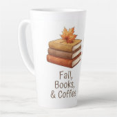 Gezellige sfeer latte mok (Linkerhoek)