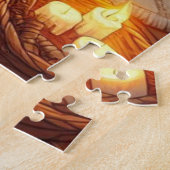 Gezellige slaapkamer puzzel (Zijkant)