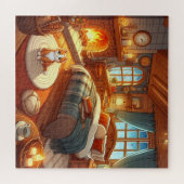 Gezellige slaapkamer puzzel (Horizontaal)