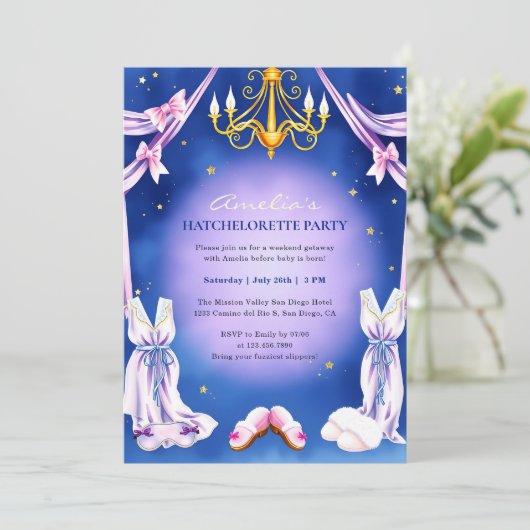 Gezellige Spa & Glam Thema Hen Party Kaart (Staand voorkant)