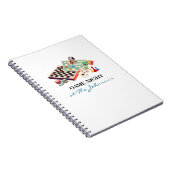Gezellige Spelletjesavond Persoonlijke Scoreadmini Notitieboek (Rechterzijde)