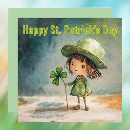 Gezellige St. Patrick's Day Feestdagenkaart