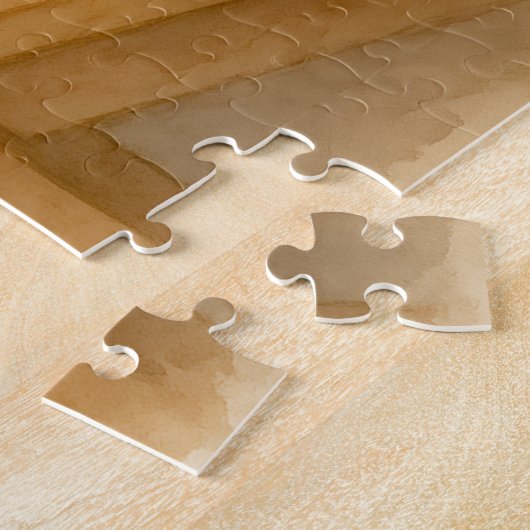 Gezellige Studiekamer met een Kat Legpuzzel (Zijkant)