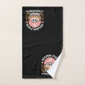 Gezellige taart illustratie: warme taarten warmere bad handdoek (Handdoek)