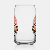 Gezellige taart illustratie: warme taarten warmere blikvorm glas (Rechts)