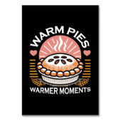 Gezellige taart illustratie: warme taarten warmere kaart (Voorkant)