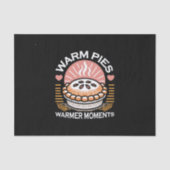 Gezellige taart illustratie: warme taarten warmere tissuepapier (Voorkant)