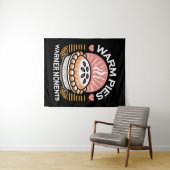 Gezellige taart illustratie: warme taarten warmere wandkleed (In Situ (horizontaal))