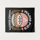 Gezellige taart illustratie: warme taarten warmere wandkleed (Voorkant (horizontaal))