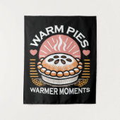 Gezellige taart illustratie: warme taarten warmere wandkleed (Voorkant)