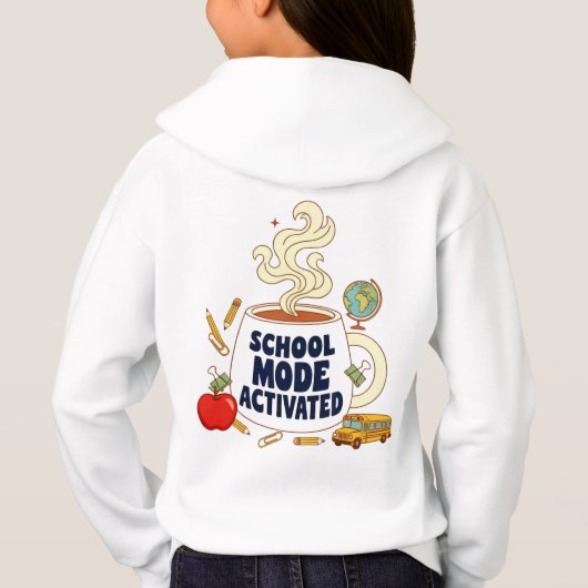 Gezellige "Teaching Joy" Hoodie - Perfect voor sch (Achterkant)