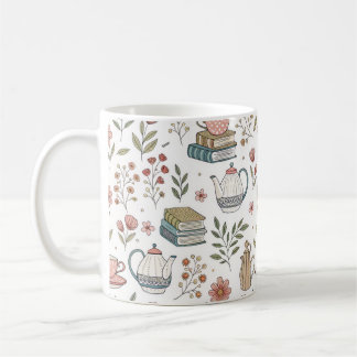 Gezellige thee en boeken Mok