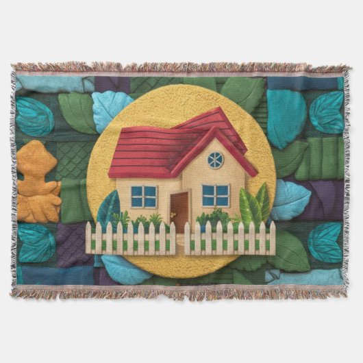 Gezellige thuishaven deken (Voorkant)