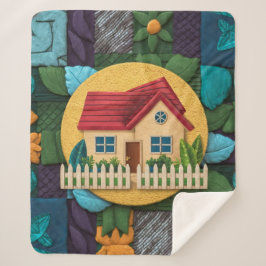 Gezellige thuishaven sherpa deken