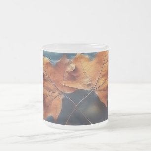 Gezellige tinten van de herfst matglas koffiemok