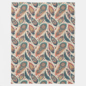 Gezellige Tribal Etnische Deken Geometrische Boho  (Voorkant)