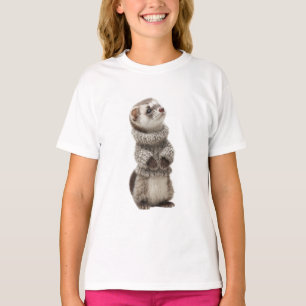 Gezellige Trui Nieuwsgierige Fret Kinderen T-shirt