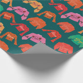 Gezellige truien kerstinpakpapier cadeaupapier (Hoek)