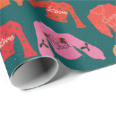 Gezellige truien kerstinpakpapier cadeaupapier (Rol Hoek)