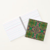 Gezellige tuin...... notitieboek (Binnen)