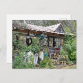 Gezellige tuin rust te ontspannen ze werpen Nook p Briefkaart (Voorkant / Achterkant)