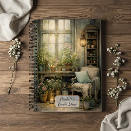 Gezellige Tuinraamhoek Notitieboek